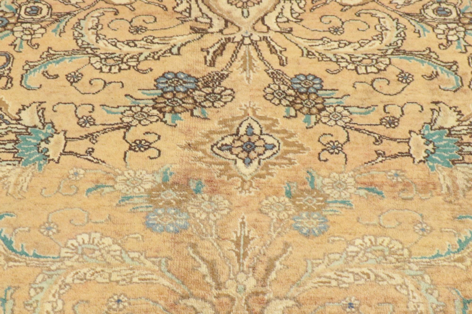 Lana Tappeto persiano Tabriz del 1950, 10'00 x 12'09 in vendita