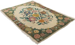 1950's Persian Tabriz Rug with Traditional Style