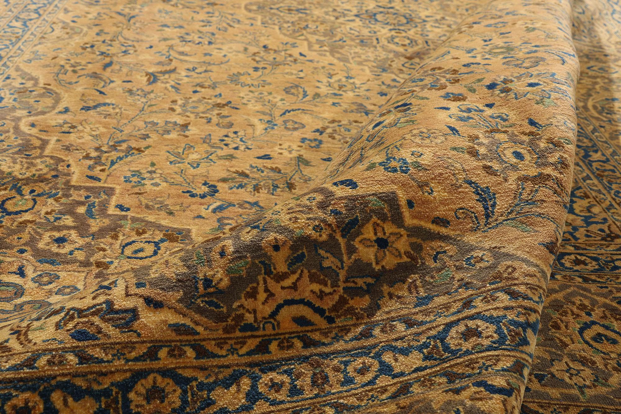 Tappeto persiano Tabriz vintage con stile tradizionale in vendita 1