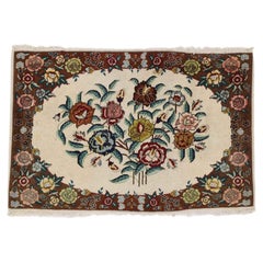 1950's Persian Tabriz Rug with Traditional Style