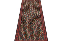 Vintage Persian Tribal Kilim with Polychromatic Geometric Pattern by Rug & Kilim