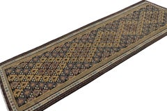 Vintage Persian Tribal Runner Rug, with Geometric Patterns, from Rug & Kilim