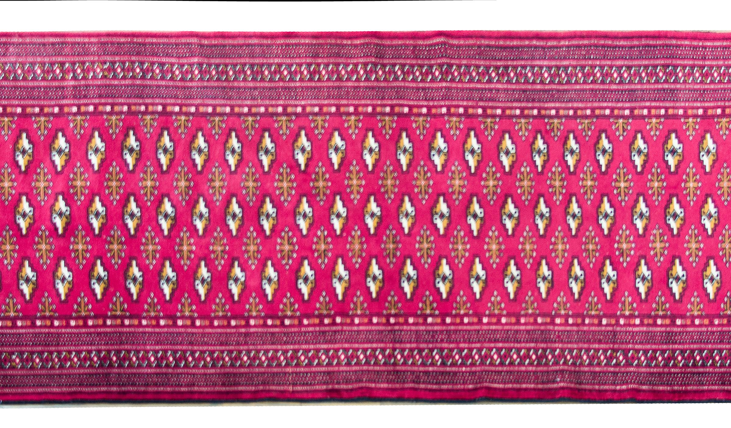 Tribal Vintage Persian Turkman Rug For Sale