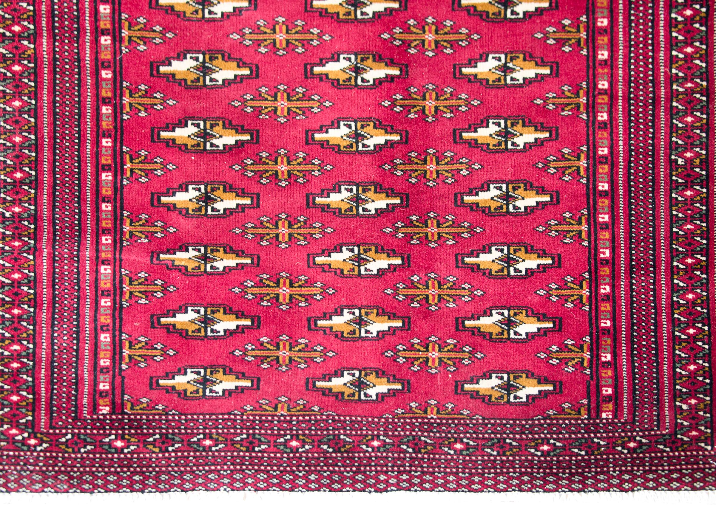 Altpersischer Turkman-Teppich (Wolle) im Angebot