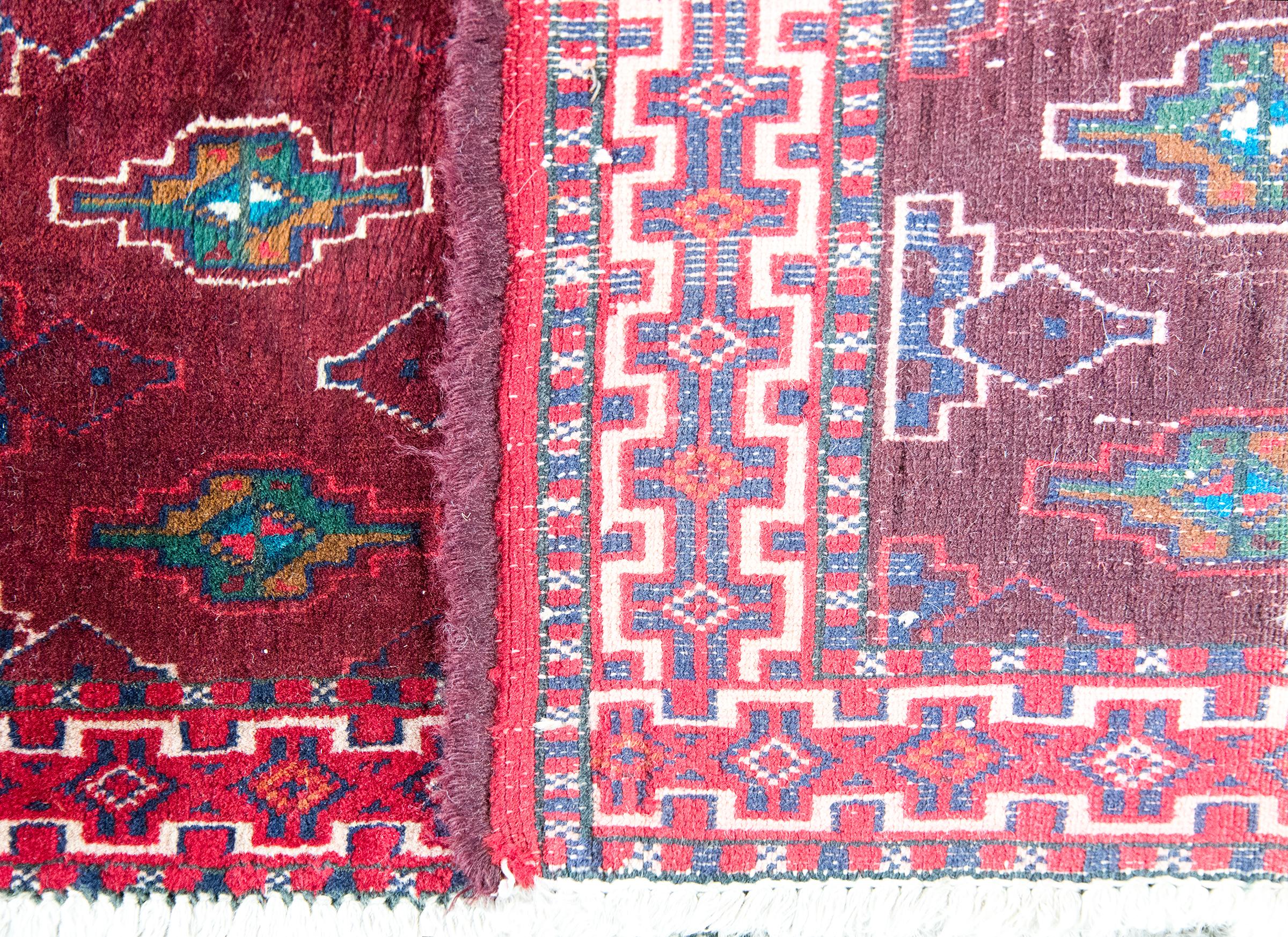 Tapis persan vintage du Turkmen en vente 4
