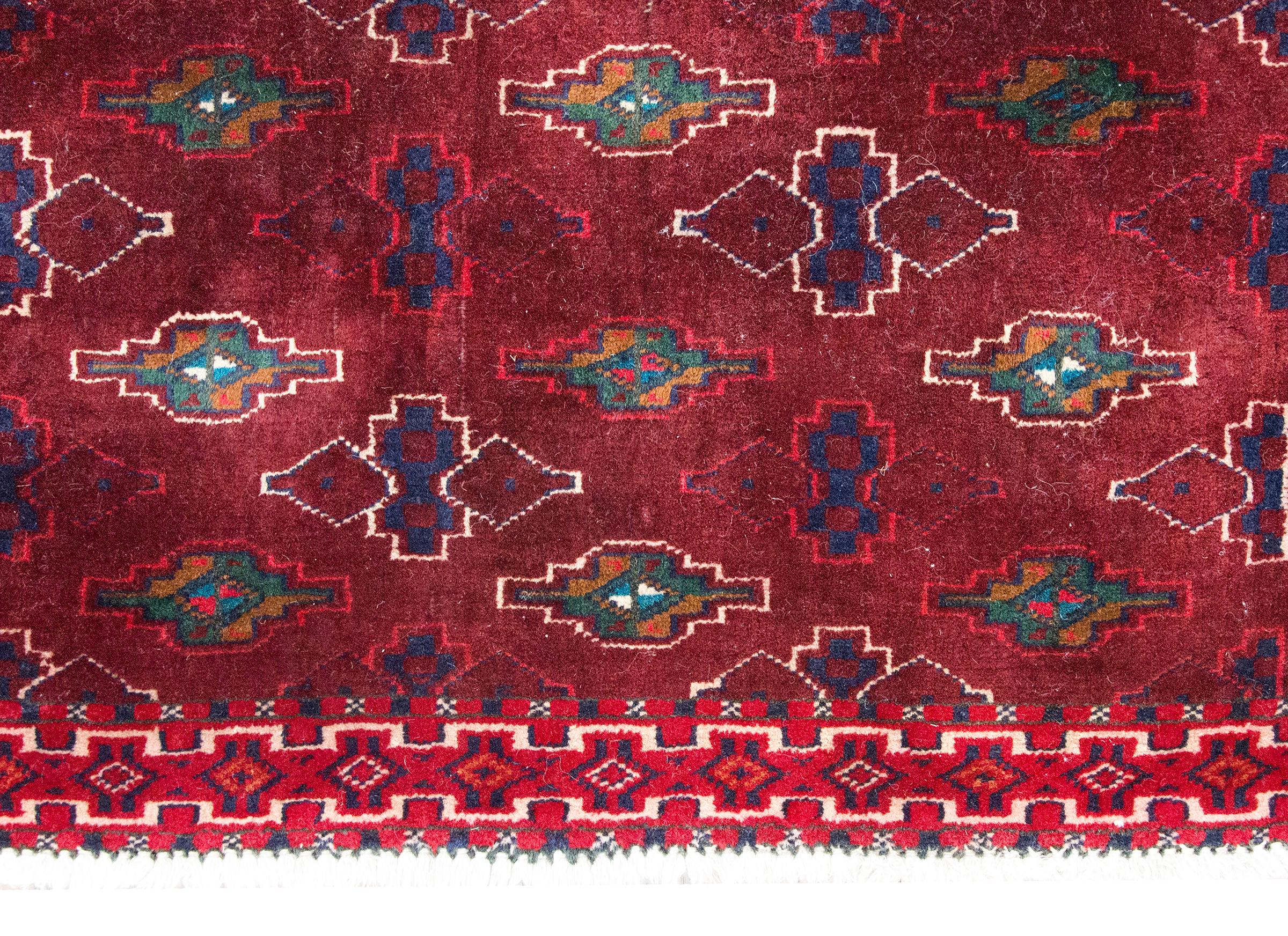 Perse Tapis persan vintage du Turkmen en vente