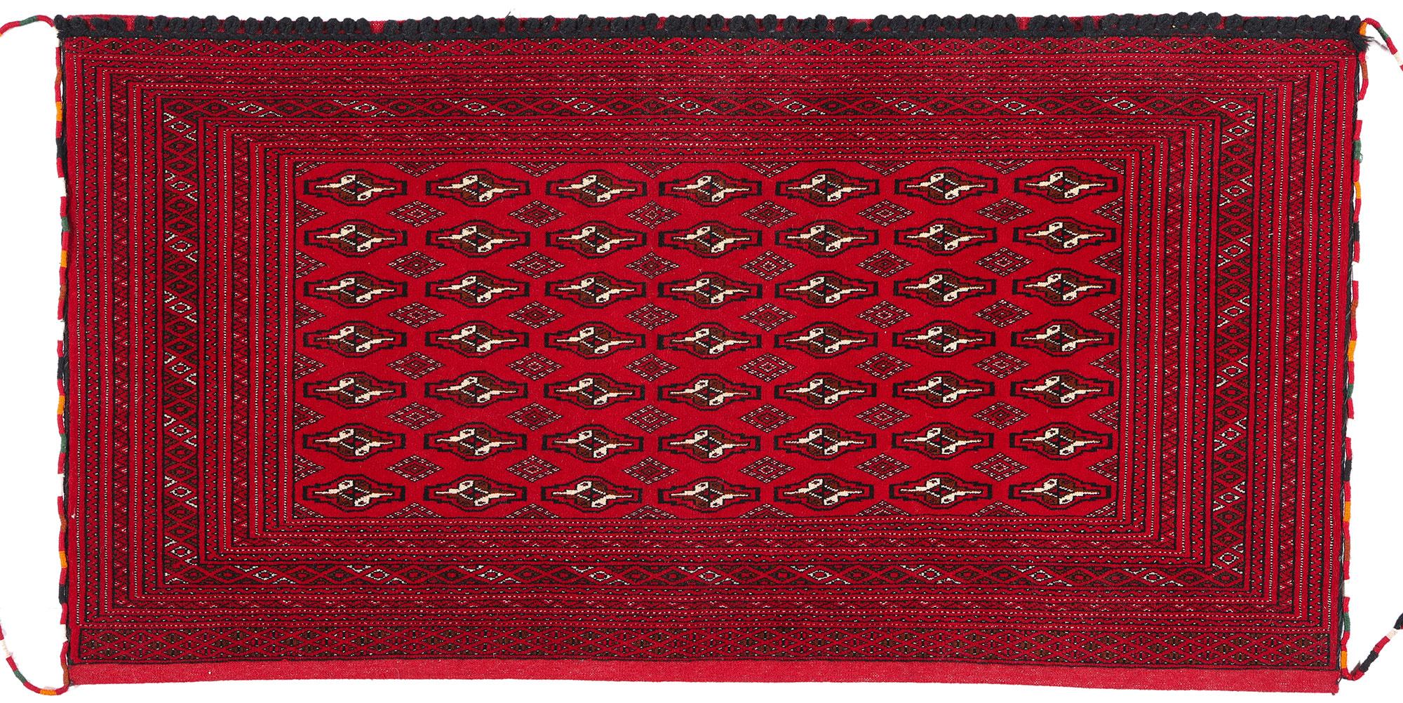 Vintage Persisch Turkoman Tekke Teppich im Angebot 3