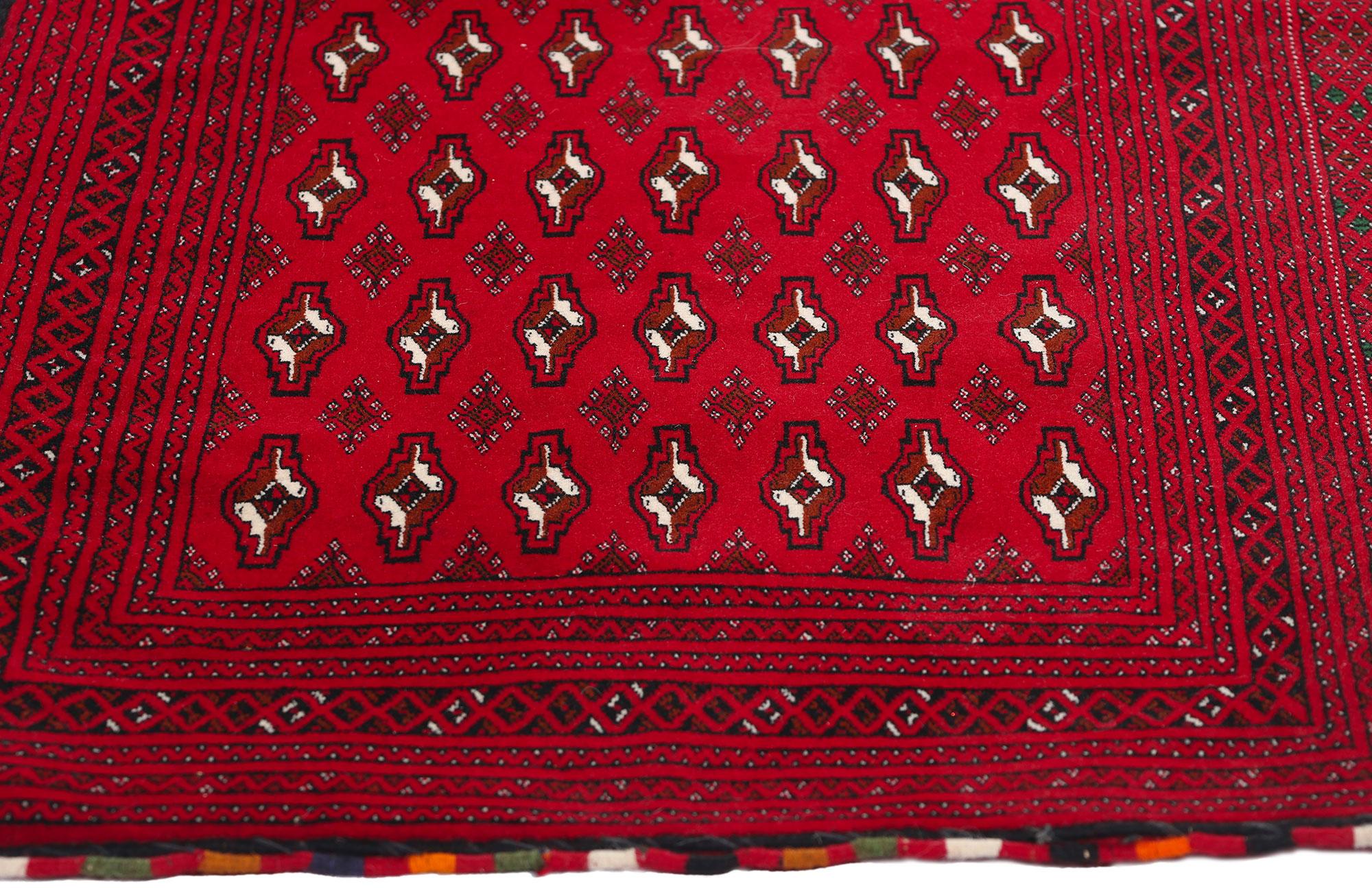 Persiano Tappeto persiano d'epoca Turkoman Tekke in vendita