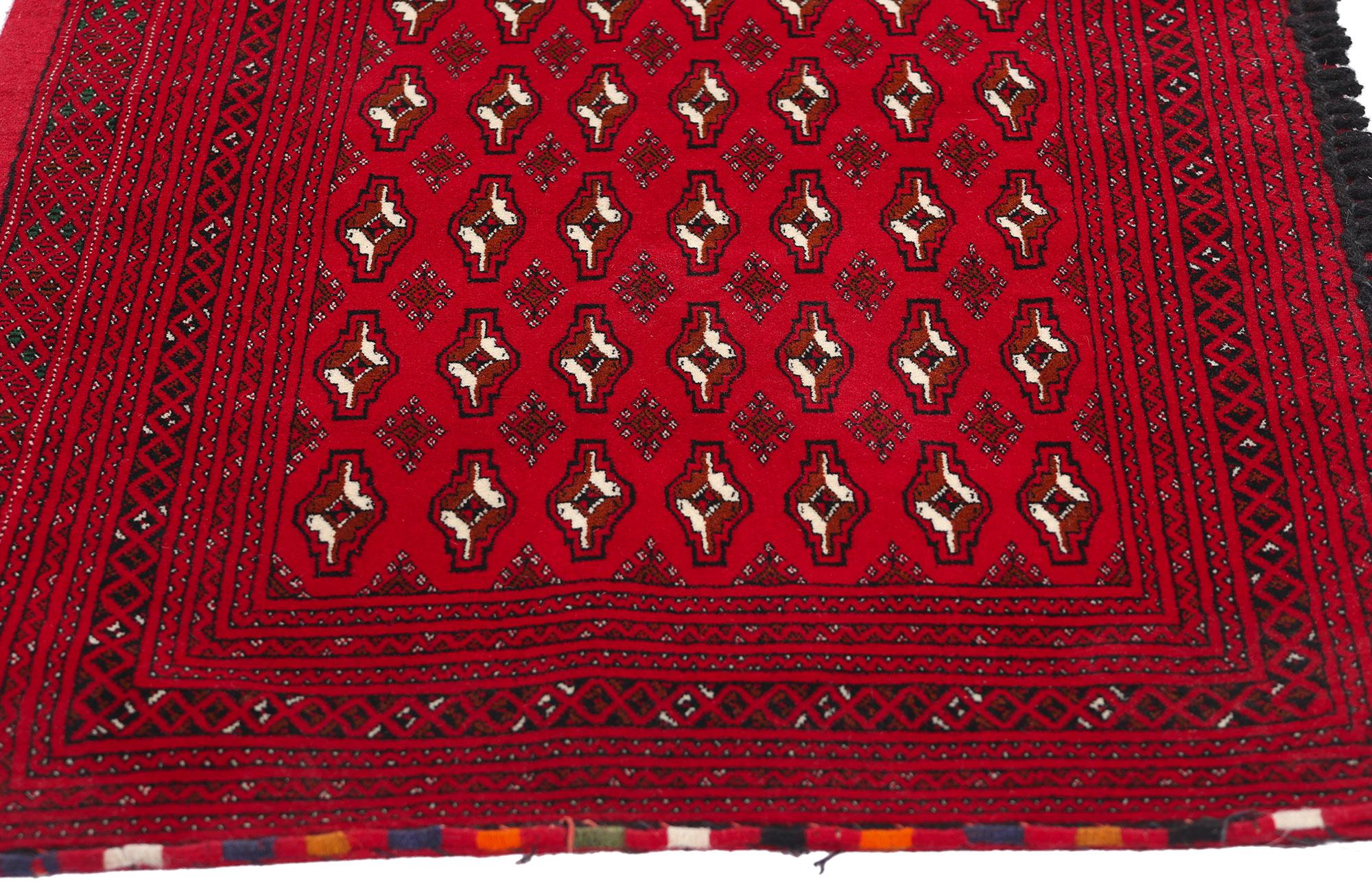 Persiano Tappeto persiano d'epoca Turkoman Tekke in vendita