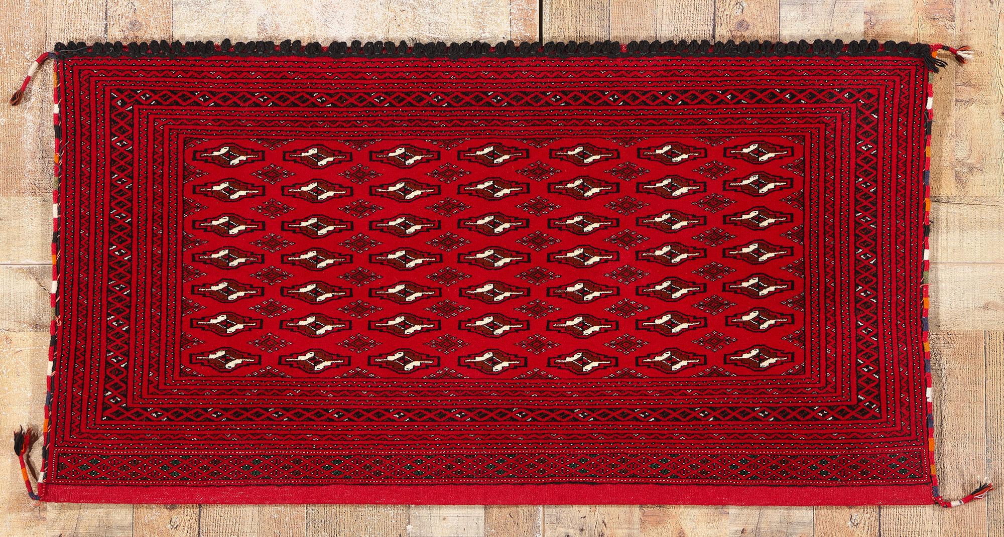 Tappeto persiano d'epoca Turkoman Tekke in vendita 1