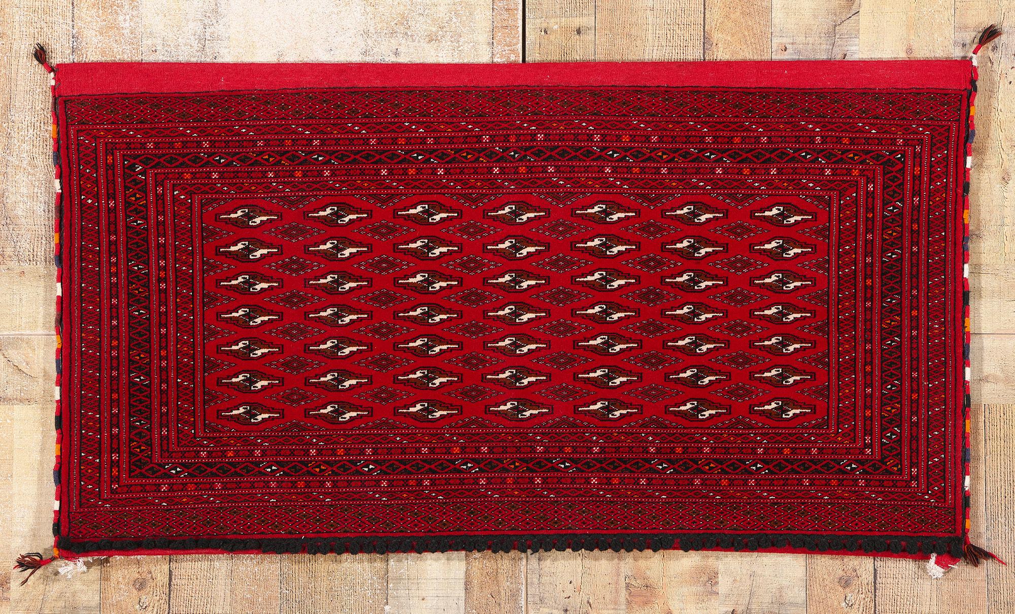 Vintage Persisch Turkoman Tekke Teppich im Angebot 2