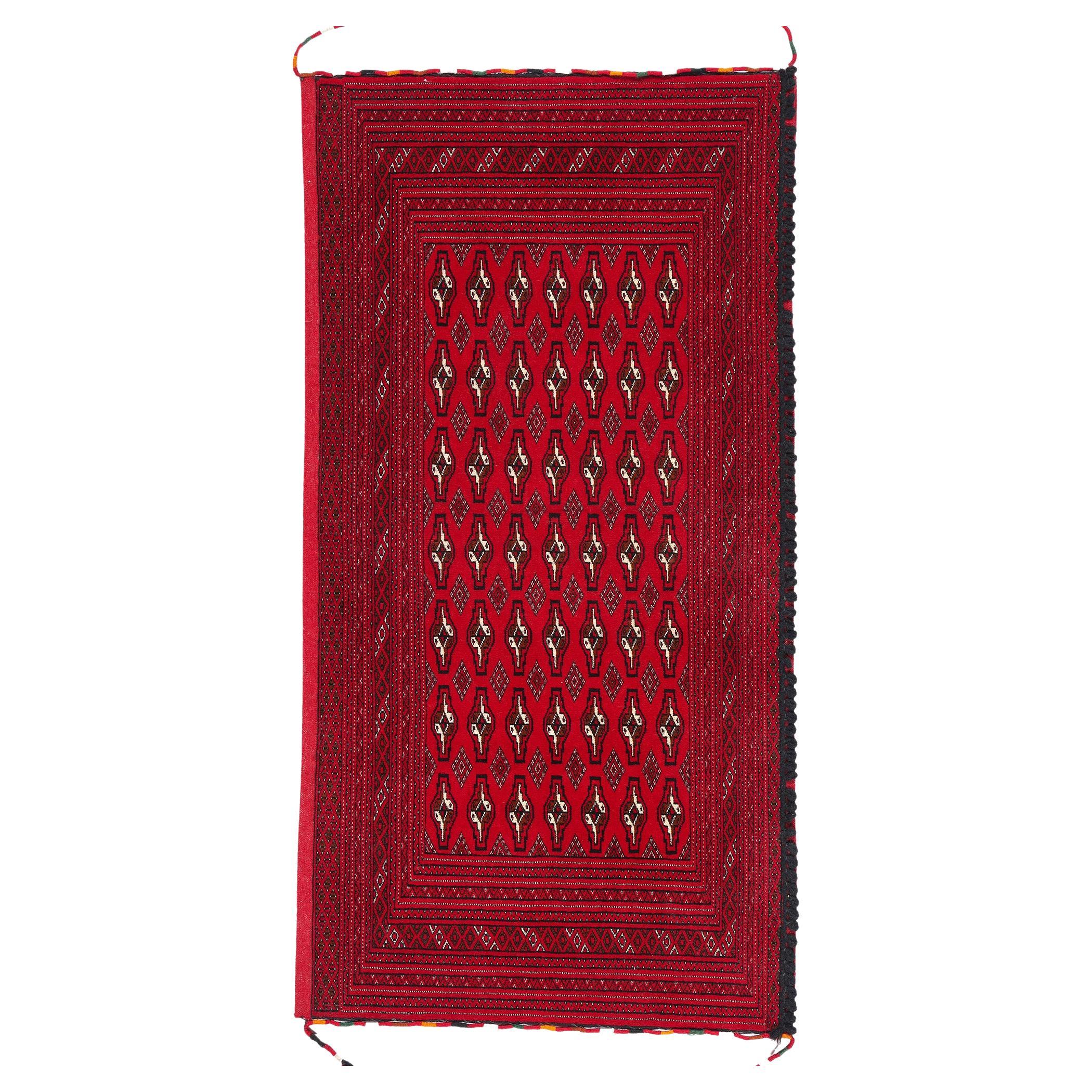 Vintage Persian Turkoman Tekke Carpet