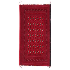 Vintage Persian Turkoman Tekke Carpet