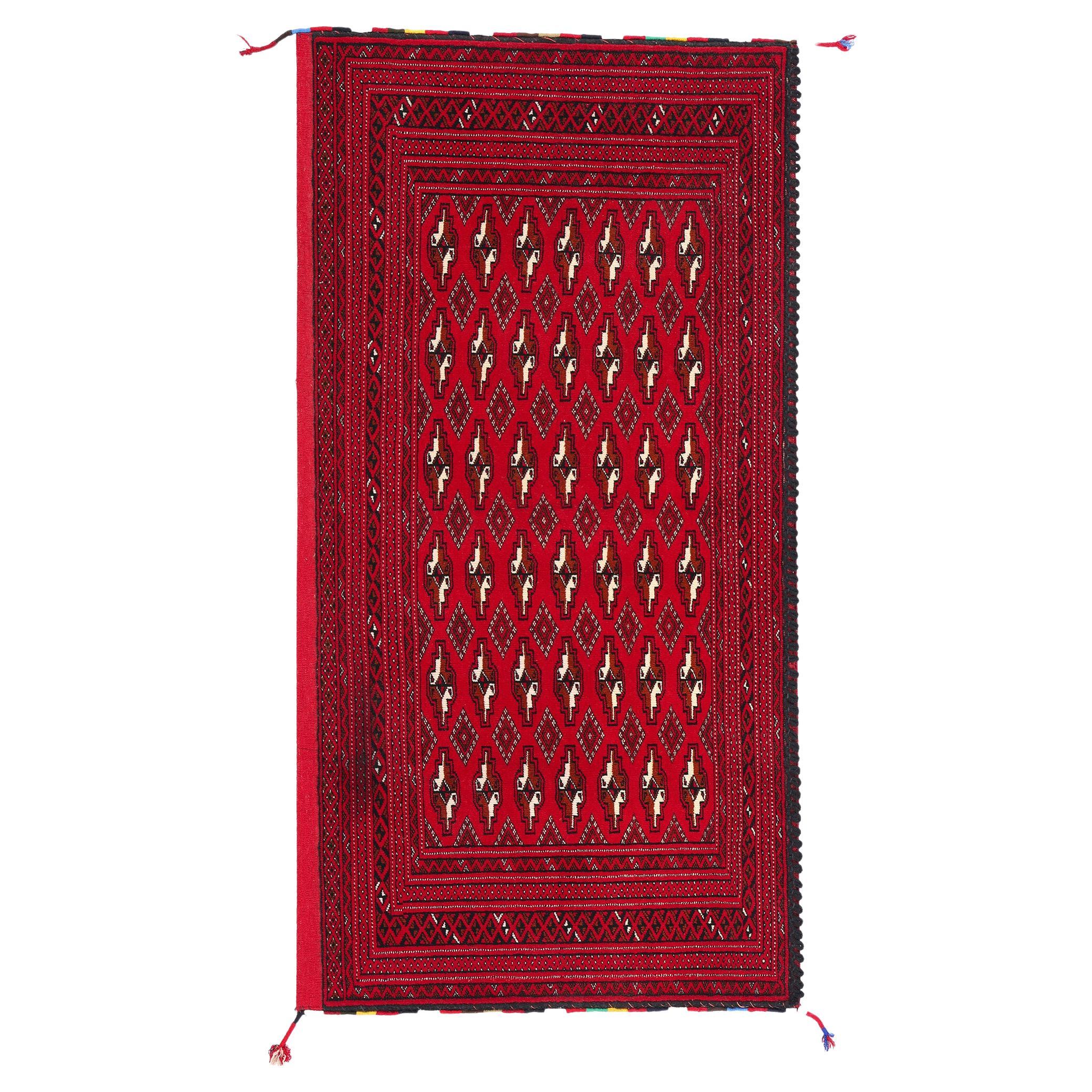 Alfombra Persa Turkoman Tekke Vintage