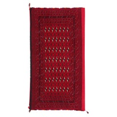 Vintage Persian Turkoman Tekke Carpet
