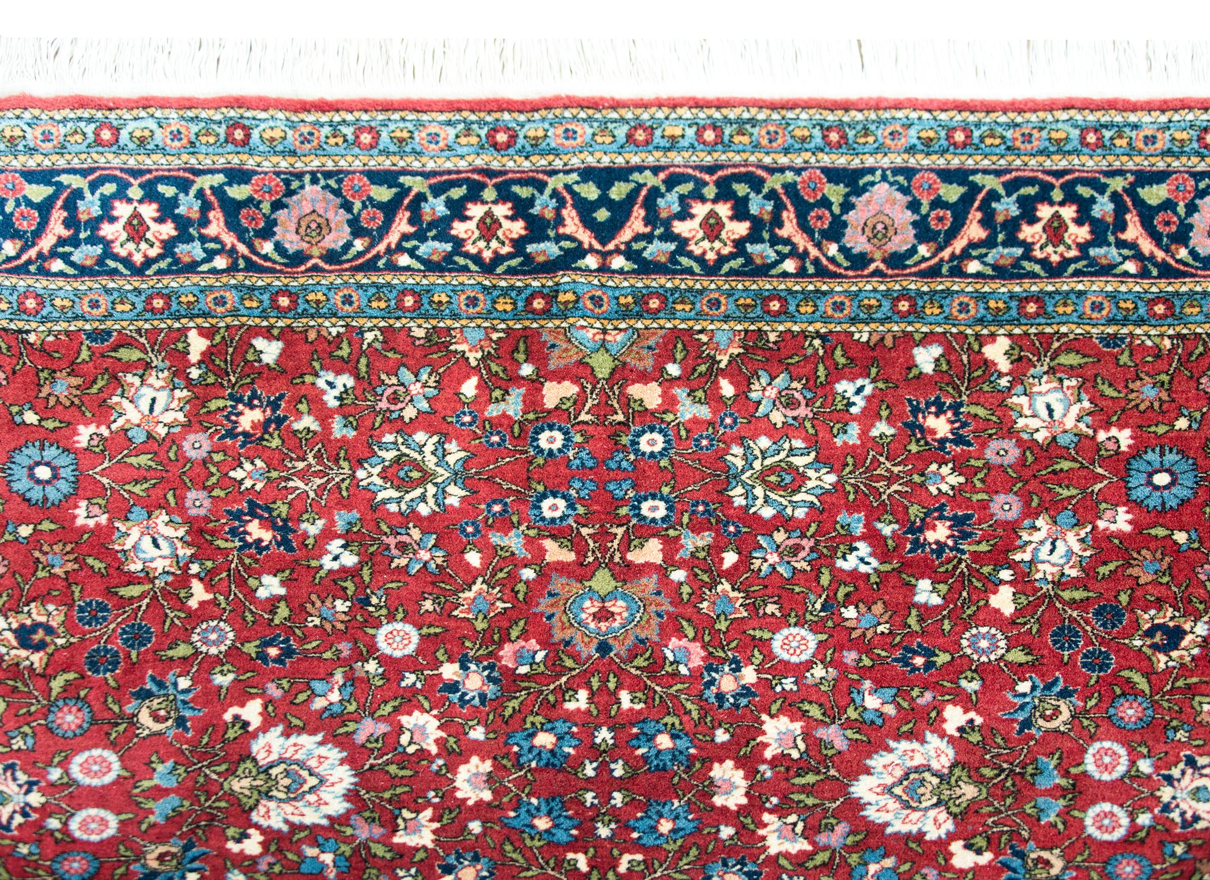 Vintage Persian Varamin Rug For Sale 3