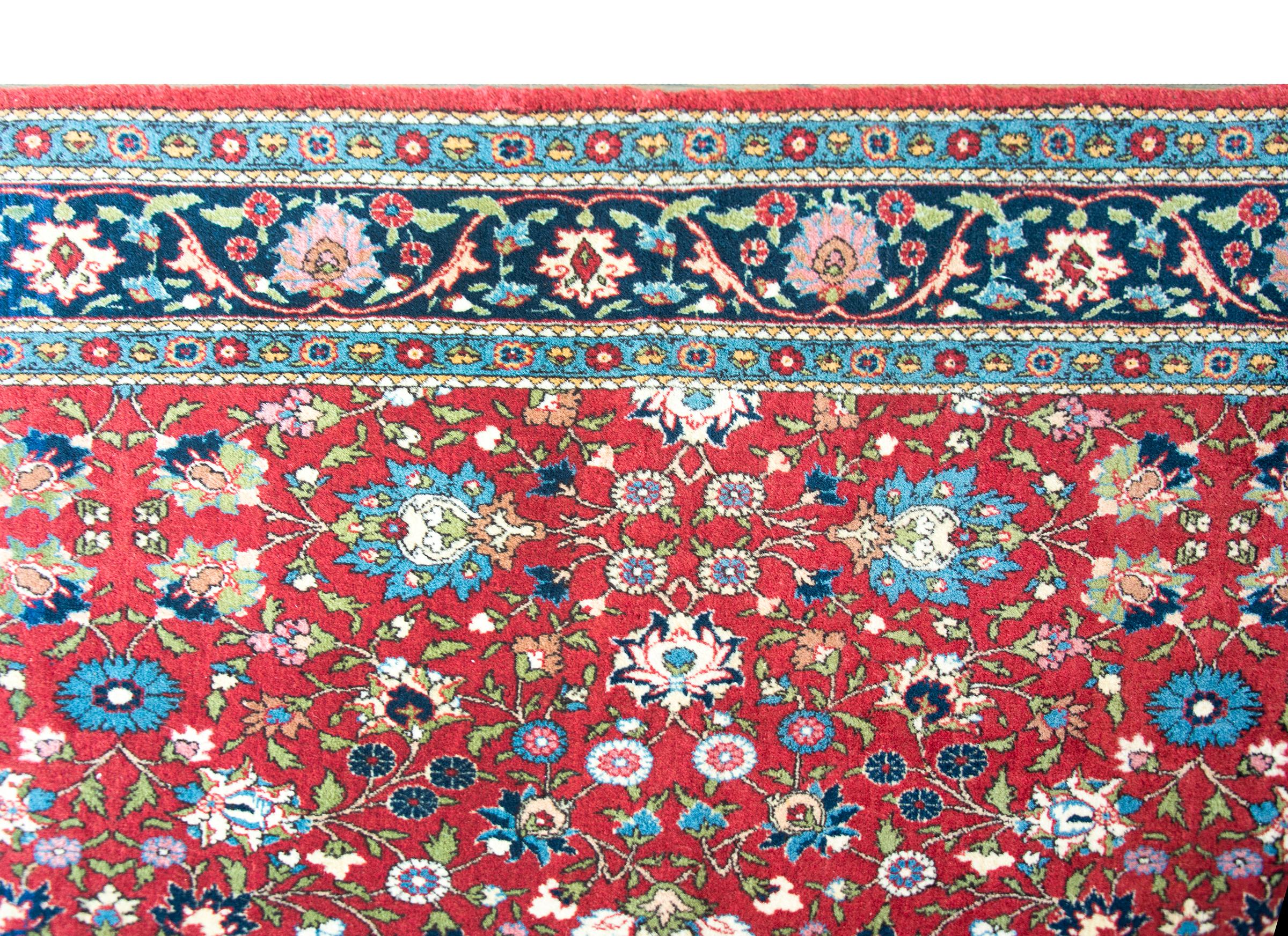 Vintage Persian Varamin Rug For Sale 5