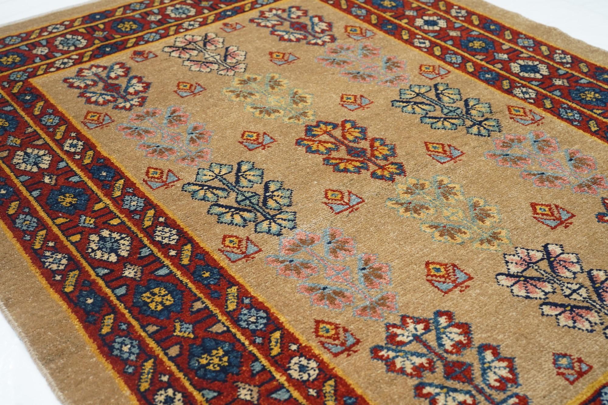 Alfombra Persa Veramin Vintage 4'4