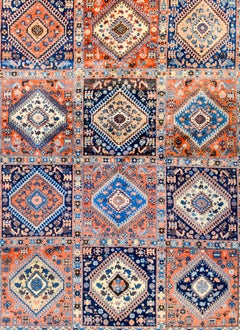 Vintage Persian Yalameh Rug