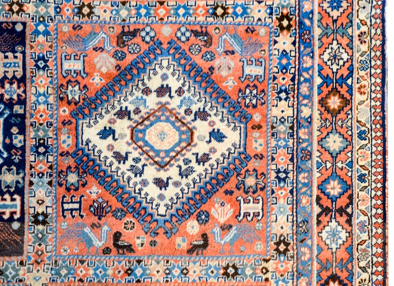 Vintage Persian Yalameh Rug at 1stDibs