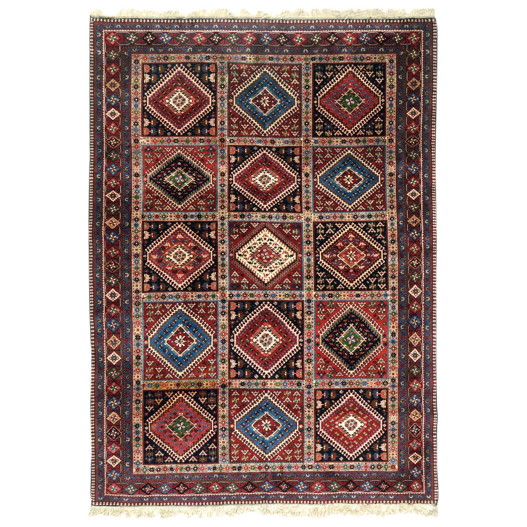 Vieux tapis persan Yalameh Shiraz