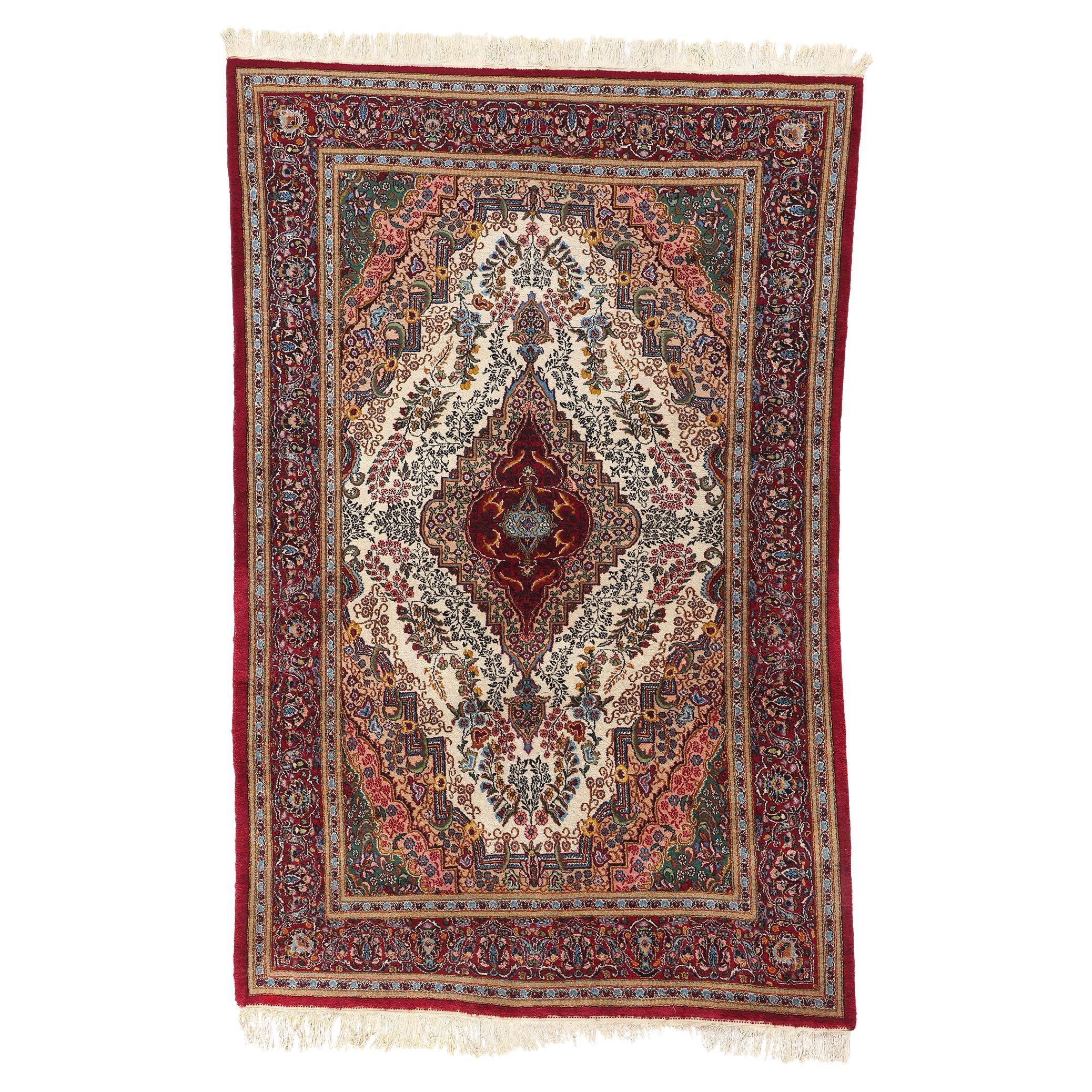 Tapis persan Yazd, 05'07 x 08'07