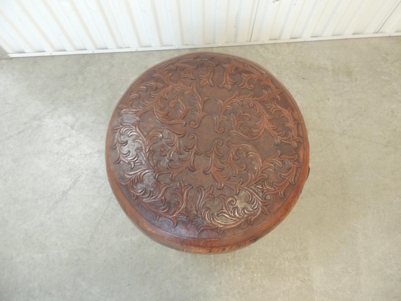 ottoman with handles