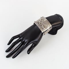 Vintage Peruvian Silver Bracelet from Industria Peruana, 1920s