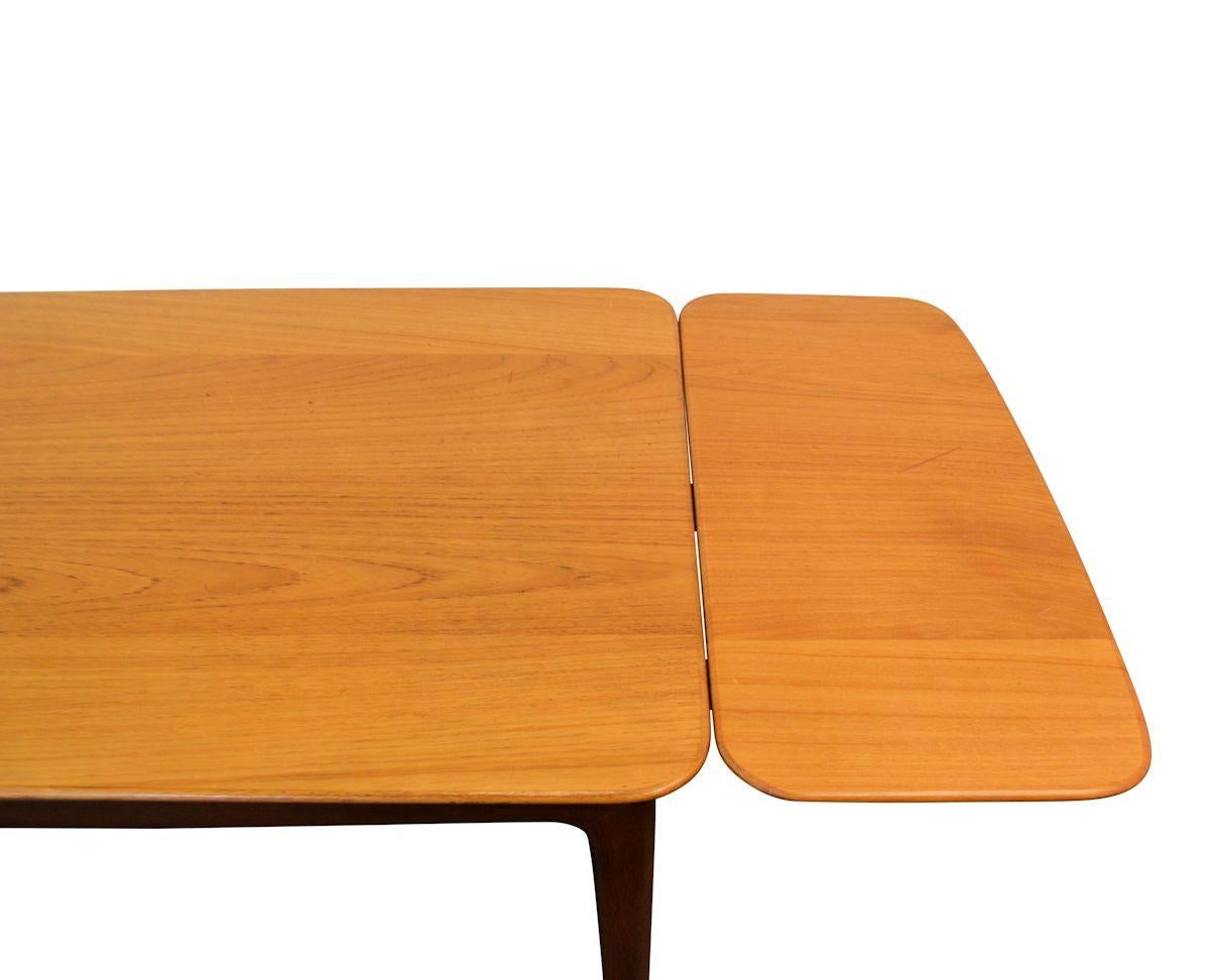 Vintage Peter Hvidt & Orla Mølgaard Massive Teak Table For Sale 3