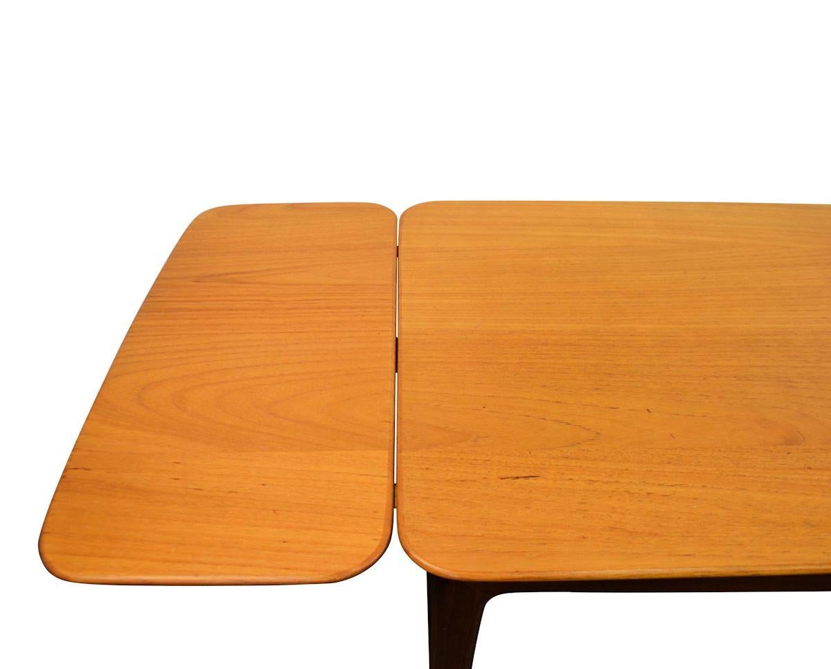 Vintage Peter Hvidt & Orla Mølgaard Massive Teak Table For Sale 5