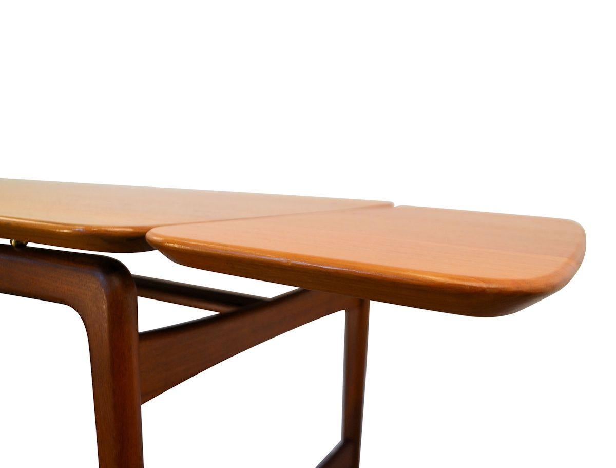 Vintage Peter Hvidt & Orla Mølgaard Massive Teak Table For Sale 6