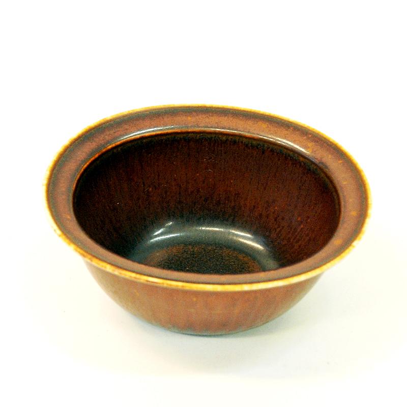 Vintage Petite Ceramic Bowl by Gunnar Nylund, 1950s Rörstrand, Sweden In Good Condition For Sale In Stockholm, SE