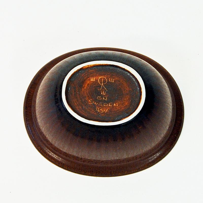 Mid-20th Century Vintage Petite Ceramic Bowl by Gunnar Nylund, 1950s Rörstrand, Sweden For Sale