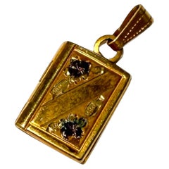 Medaglione Petite d'epoca riempito d'oro per la Bibbia