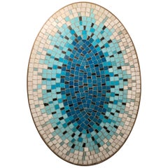 Vintage Petite Mosaic Tile Coffee Table