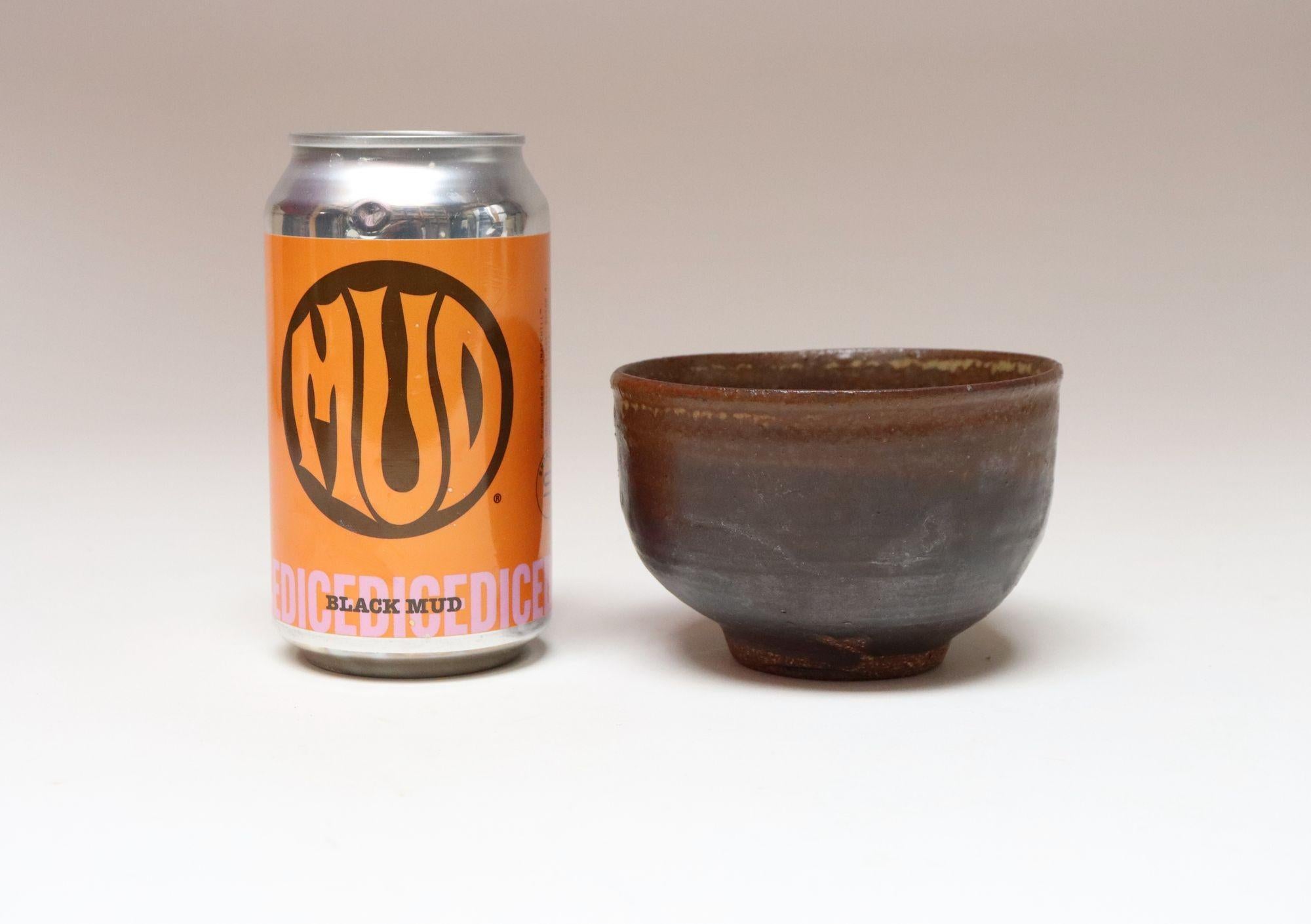 Vintage Petite Studio Ceramic Earth Tone Pottery Bowl Gefäß von Deanna Nichols im Angebot 5