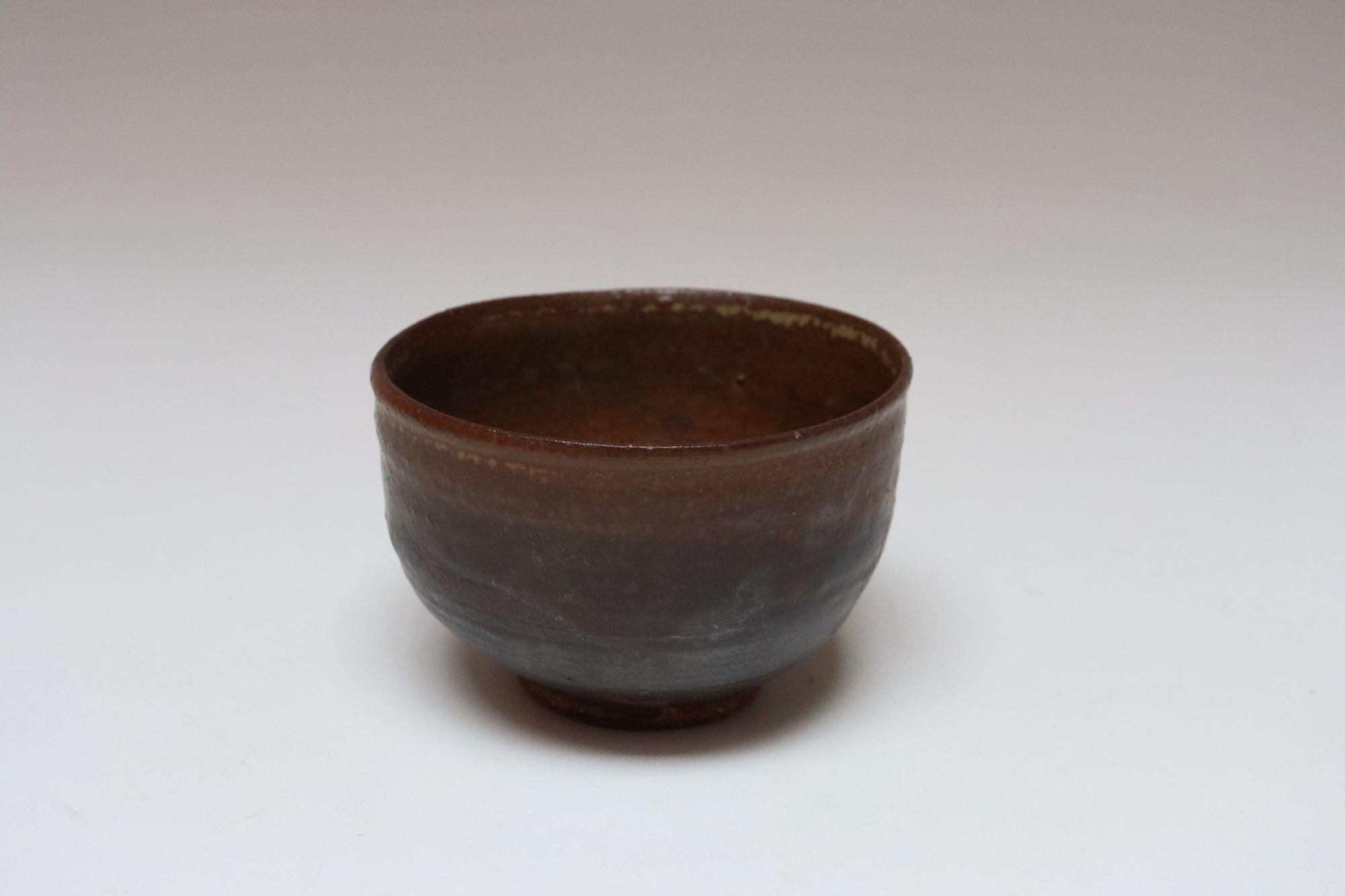 Vintage Petite Studio Ceramic Earth Tone Pottery Bowl Gefäß von Deanna Nichols (amerikanisch) im Angebot