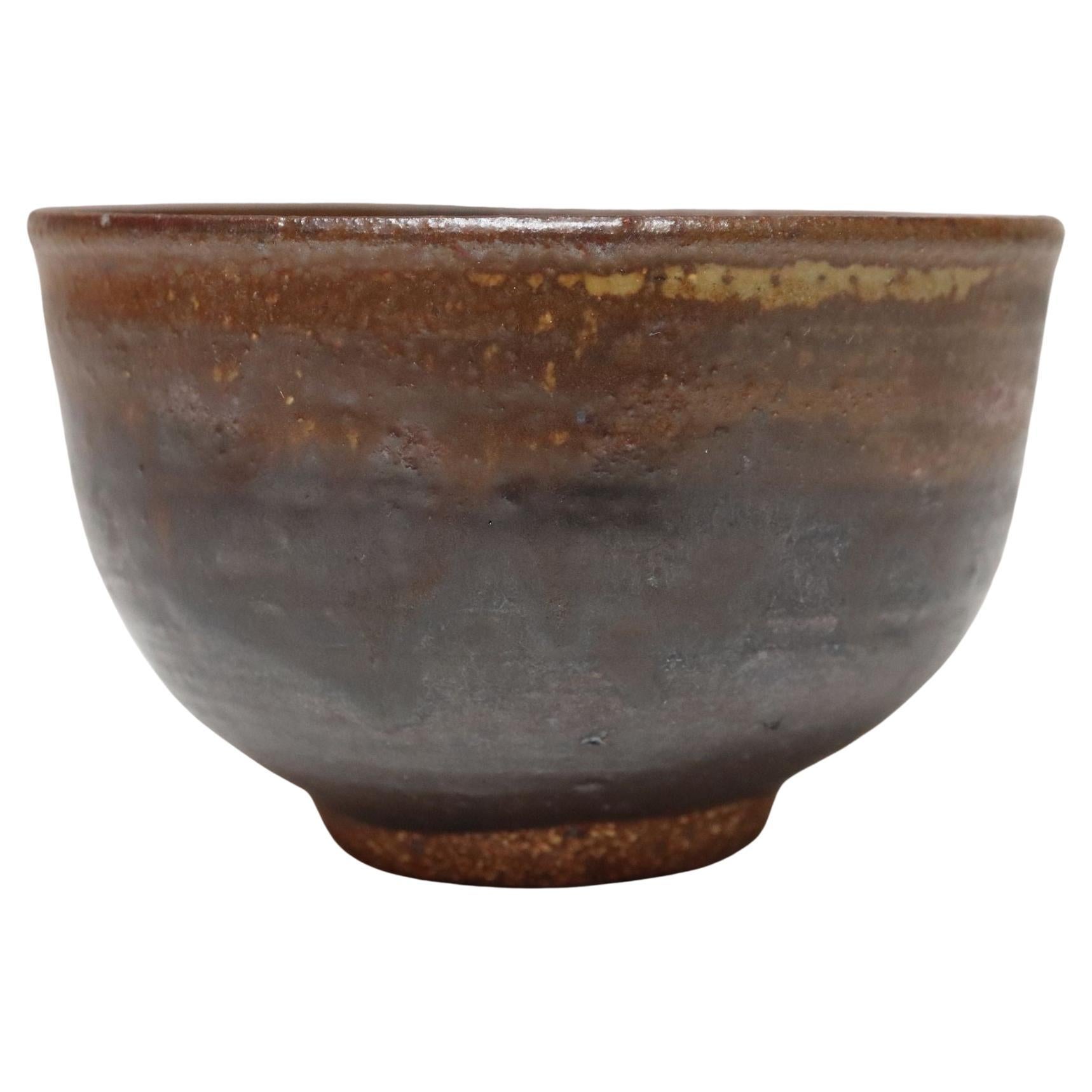 Vintage Petite Studio Ceramic Earth Tone Pottery Bowl Vessel by Deanna Nichols