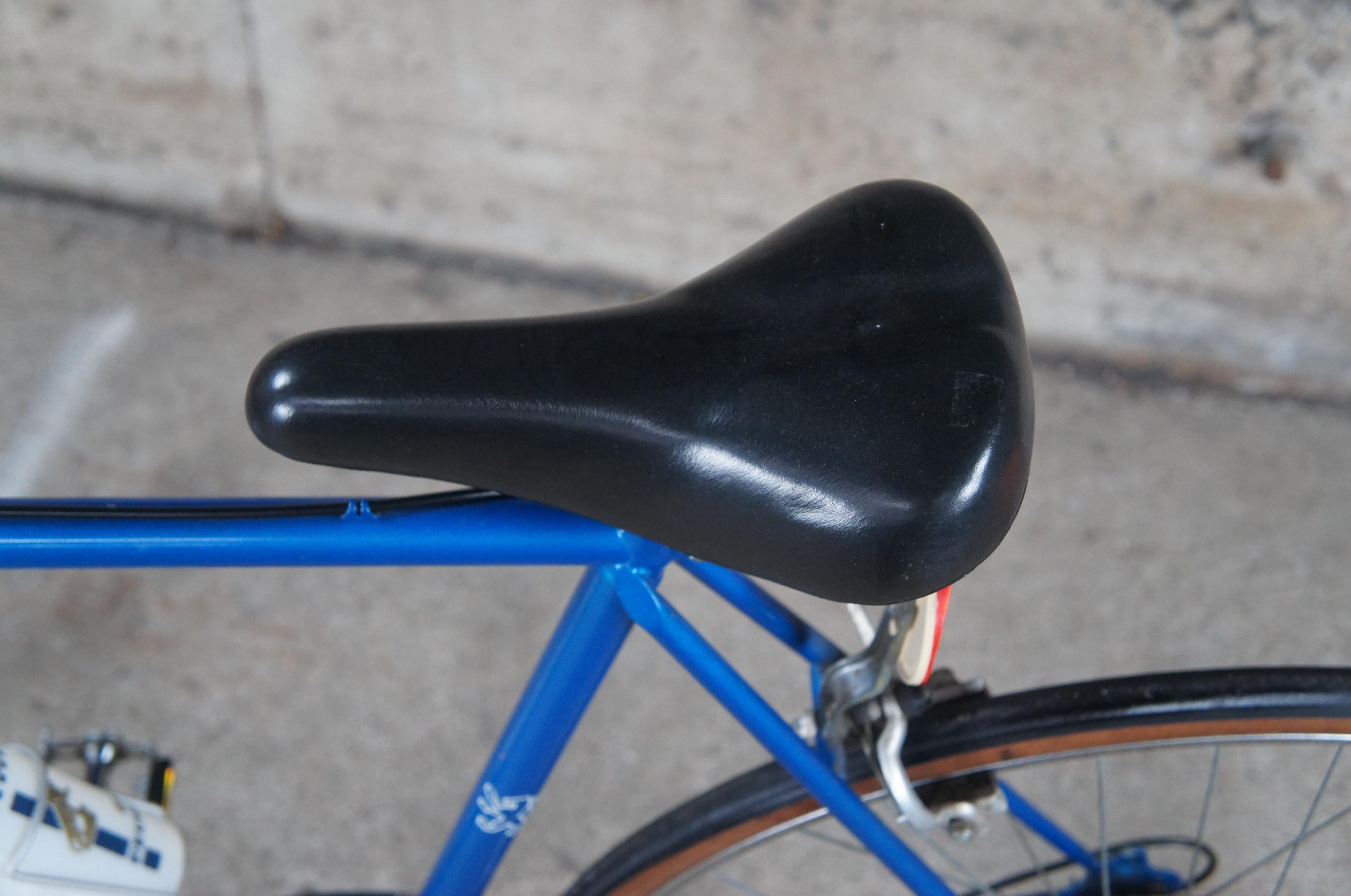 Vintage Peugeot Carbolite 103 Blu Uomo Acciaio Bicicletta da Strada Made in France 4