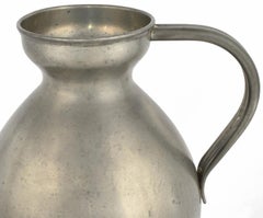 Vintage Pewter Vase with Handles by Harald Buchrucker, Germany, 1930s