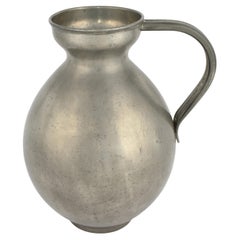 Vintage Pewter Vase with Handles by Harald Buchrucker, Germany, 1930s