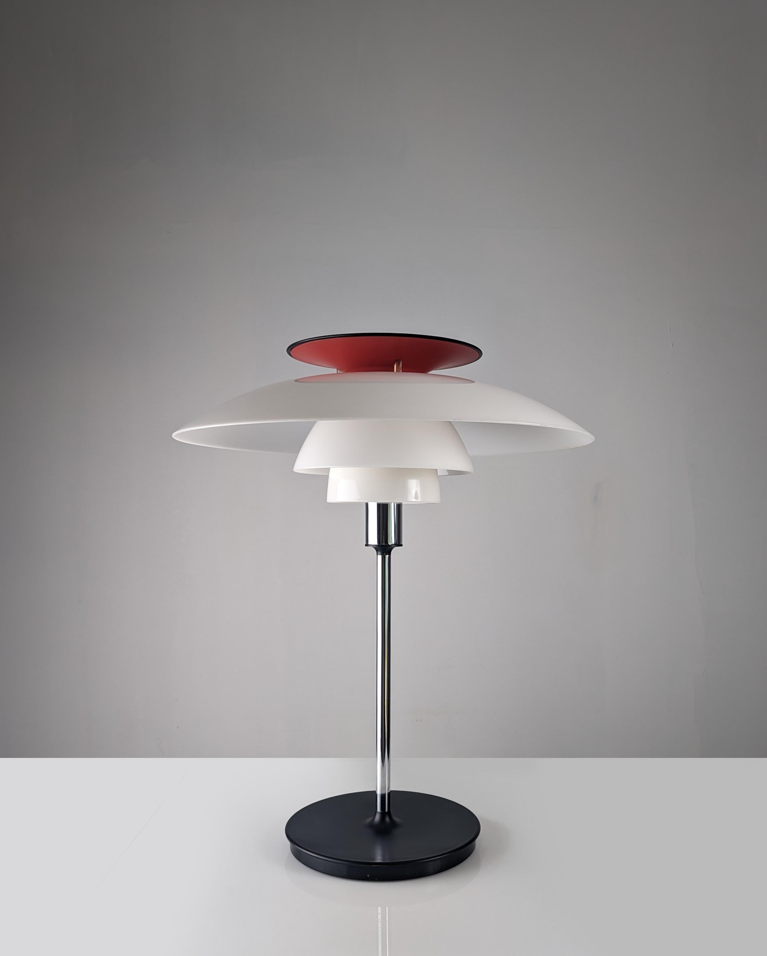 European Vintage Ph 80 Table Lamp by Poul Henningsen for Louis Poulsen, 1980s
