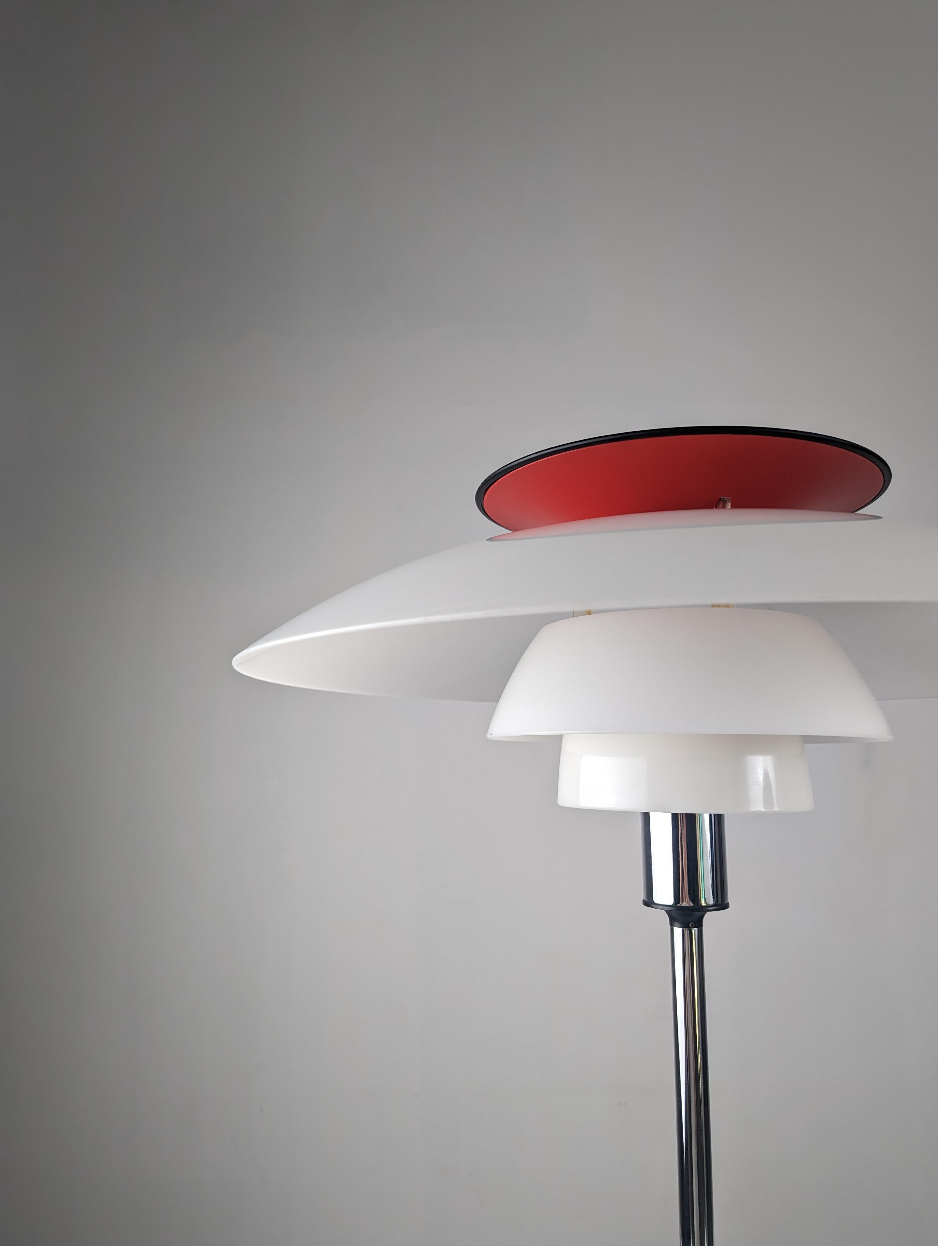 Vintage Ph 80 Table Lamp by Poul Henningsen for Louis Poulsen, 1980s In Good Condition In Benalmadena, ES