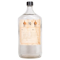 Antique Pharmacy Medicine Display Bottle c.1940