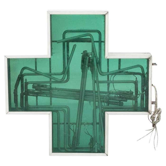 Vintage Pharmacy Sign, circa 1960 at 1stDibs