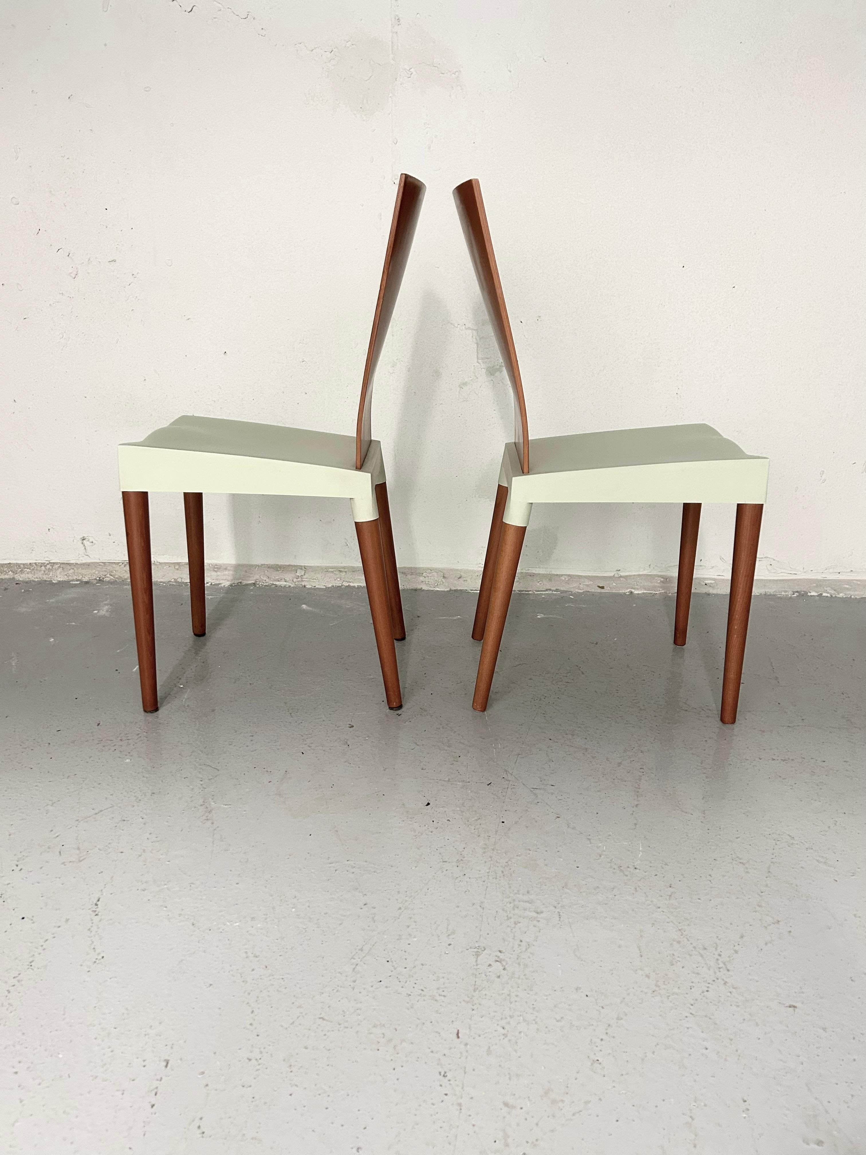 Italian Vintage Philippe Starck for Kartell Miss Trip Chairs