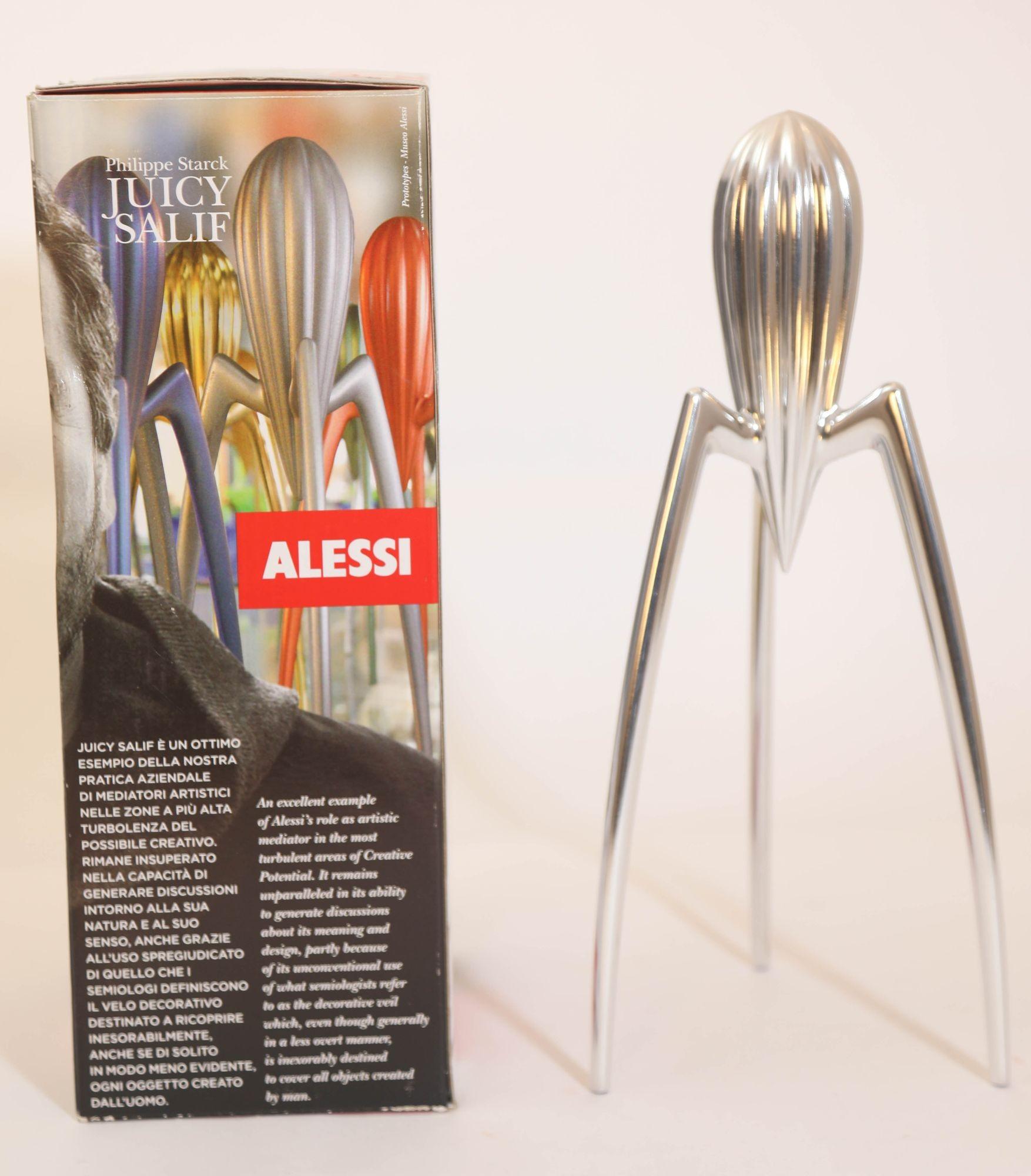 Vintage Philippe Starck Juicy Salif 1990 Hergestellt von Alessi Italien (Gegossen) im Angebot