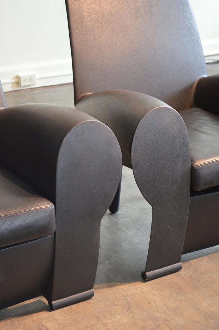 Philippe Starck Richard III Chairs by Baleri Italia, circa 1980's at ...