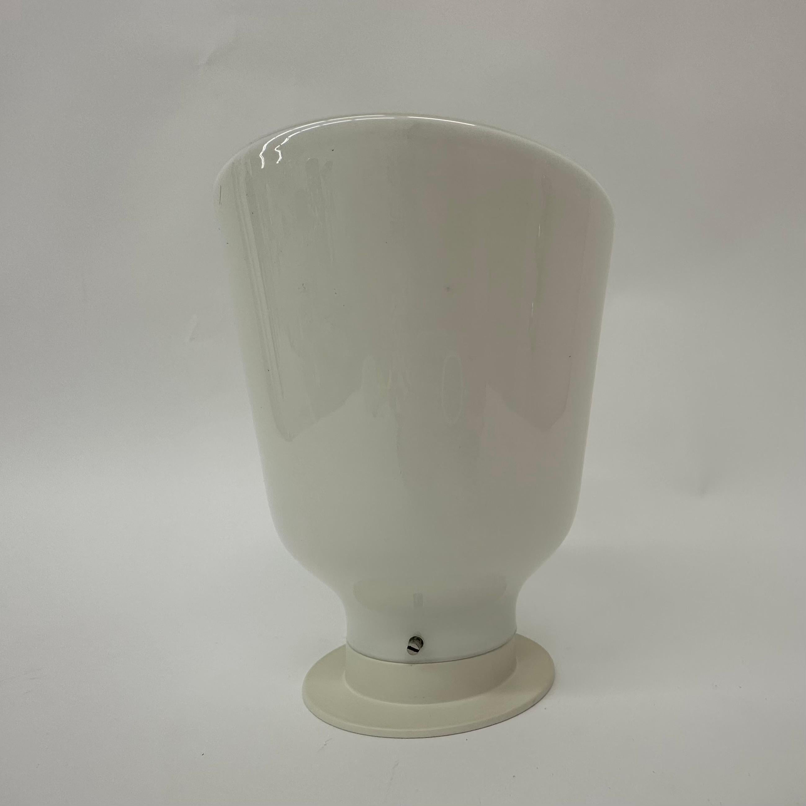 Vintage Philips opaline glass ceiling lamp , 1950’s For Sale 7