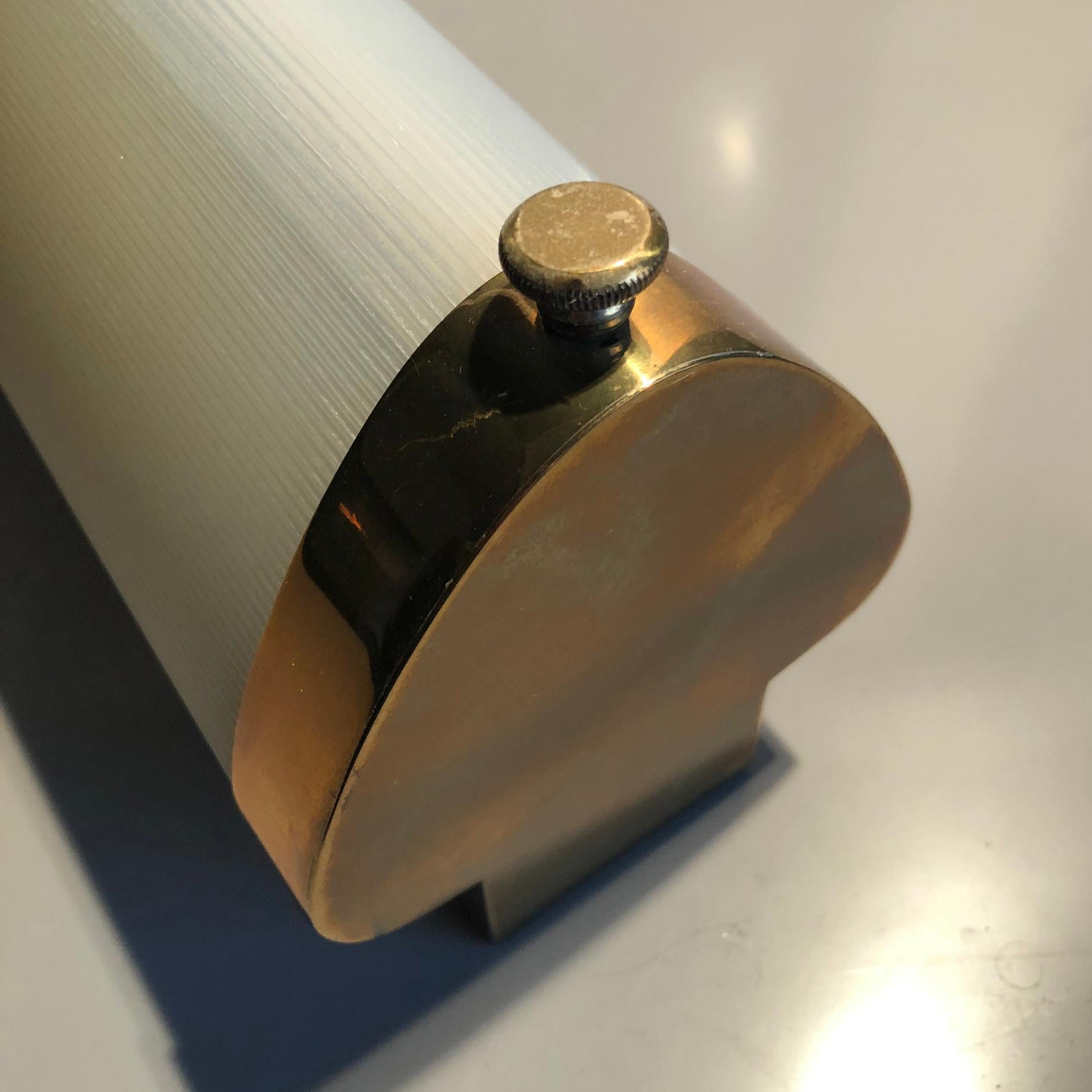 Brass Vintage Philips Theater Light, Netherlands, 1960s For Sale